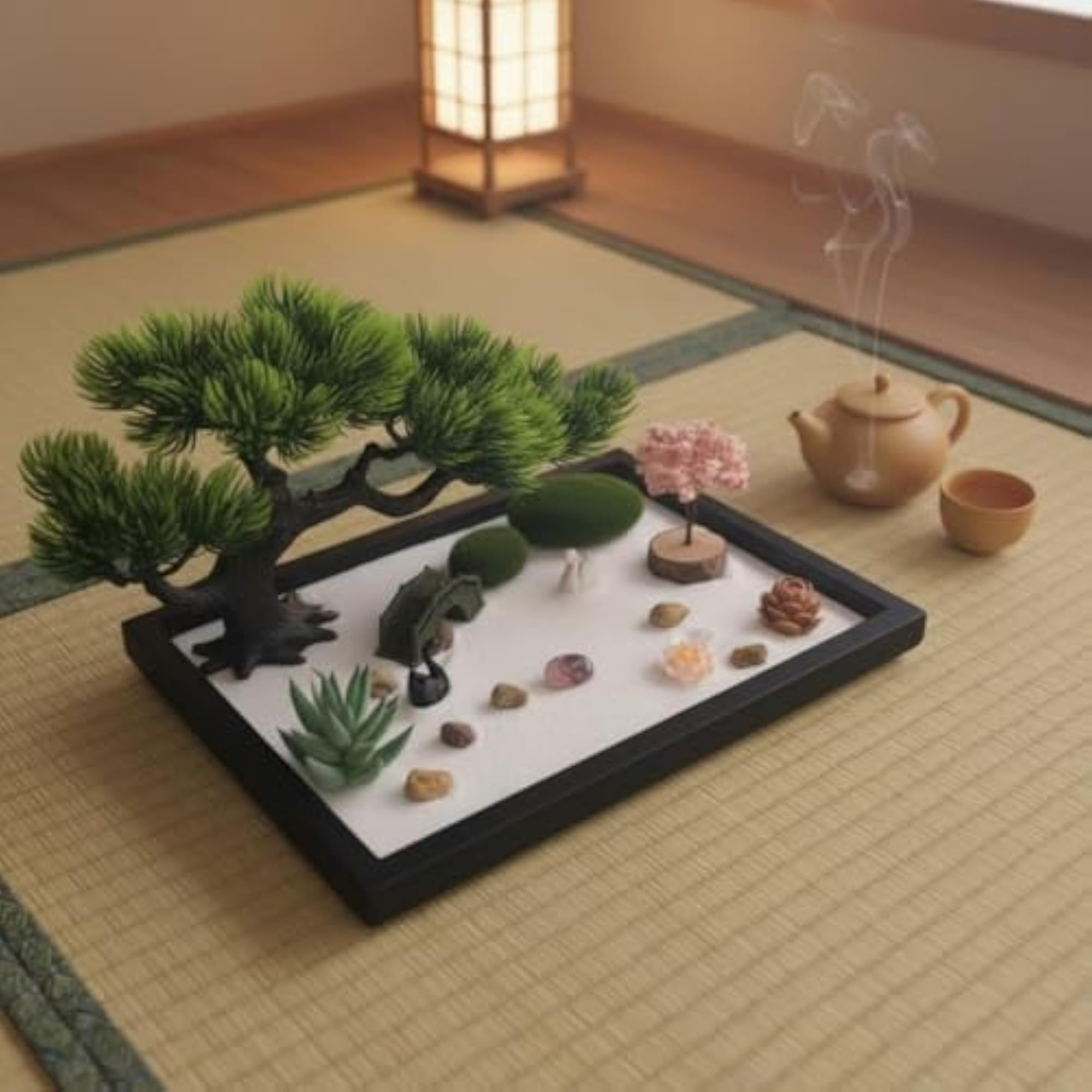 Meditation Miniature Landscape Model