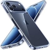 TORRAS Shockproof for iPhone 17 Pro Max Case with Camera Control Button, [12FT Military Grade Drop Protection] Soft Touch & Transparent Slim 17 Pro Max Case with DIY Buttons, Crystal Clear