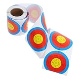 BESTonZON Autocollants pour Cibles Entraînement Au Tir Cibles Phosphorescentes Fluorescen...