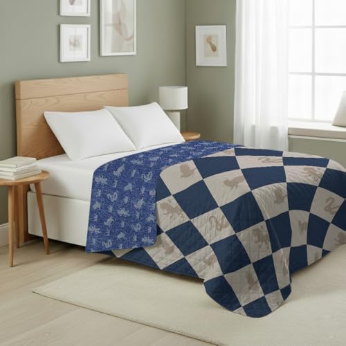 Image of Harry Potter Herald Call Full /Queen Quilted Throw Blanket Adults Boys Girls, Soft Lightweight Bedding for Bed, or Couch, 90 x 90 inches