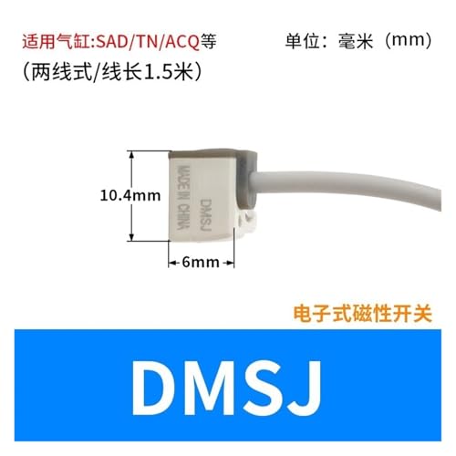 Sensor de cilindro CMSJ para solucionar fallos de posicionamiento neumático 2
