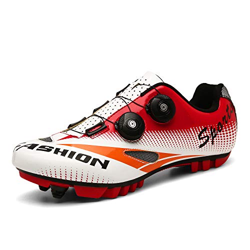 Chaussures De Cyclisme Homme - Route/VTT - Plates, Respirantes - Multi-tailles (Neufes, Boîte Ouverte)