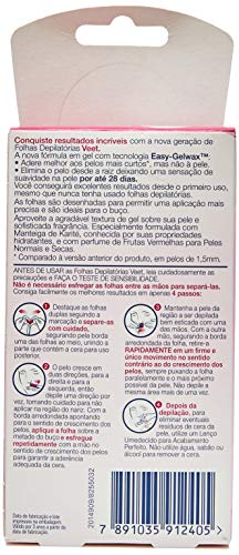 Veet Cera Fria Facial Peles Normais E Secas - 12 Folhas 12 Folhas
