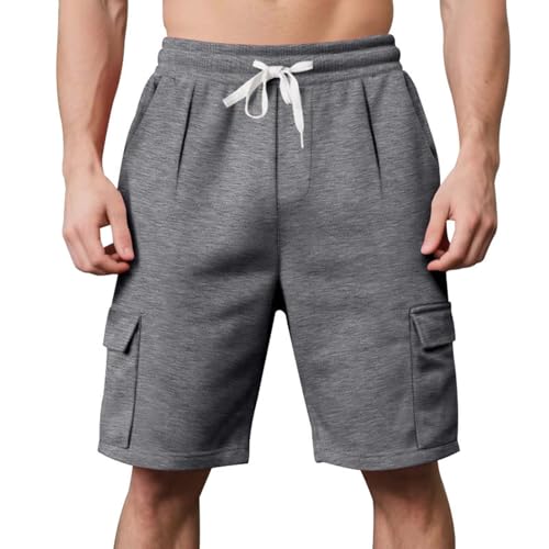 Image of Men's Hiking Shorts Tactical Quick Dry Work Cargo Shorts Summer Knee Length Pants Summer Fashion Casual Clothes