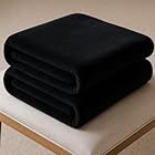 Coberta Microfibra Casal Inverno Aconchegante Luxo Para Frio Manta Soft Cobertor Macio (Preto)