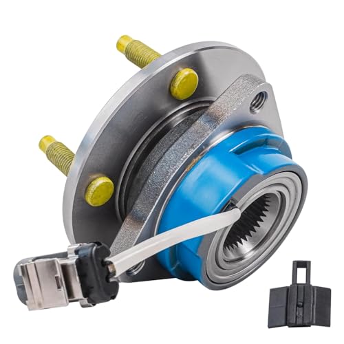 Image of Detroit Axle - AWD Pair Rear Wheel Bearing Hub for Pontiac Montana Chevrolet Uplander Buick Terraza Saturn Relay, Wheel Hub Assembly 2005 Replacement