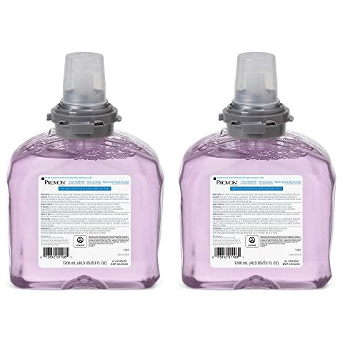 GOJO PROVON Foaming Handwash with Advanced Moisturizers, Cranberry Fragrance, 1200 mL Foam Hand Soap Refill for PROVON TFX Touch-Free Dispenser (Pack of 2) - 5385-02 Cover
