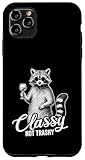 Elegante no Basura Mapache Amante del Vino Vintage Trash Panda Carcasa para iPhone 11 Pro MAX