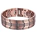Generisch Bracciale magnetico da uomo, in rame, 21 cm, elegante...