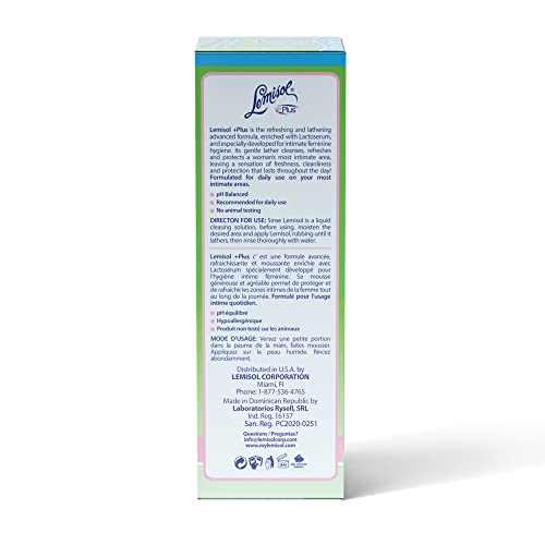 Image of Lemisol Plus Gentle Daily Cleanser, Original Refreshing Formula, 16 Fl Oz