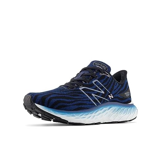 New Balance Fresh Foam X Evoz V3 Tênis de corrida feminino, Nb azul marinho/preto, 38