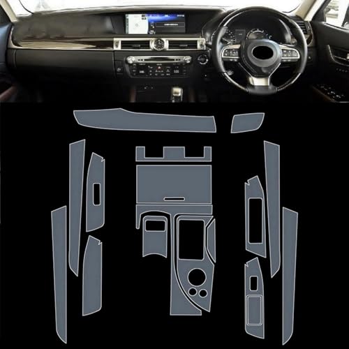Film protection console Lexus GS PPF transparent auto - 3