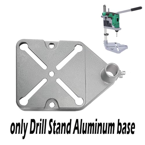 Image of MLD Replacement Drill Stand Aluminum Base for Hand Drill Stands | Drill Machine and Drill Stand not Included