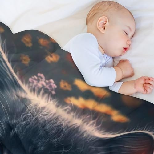 Couverture chat flannel 3D, le cadeau idéal pour le lit