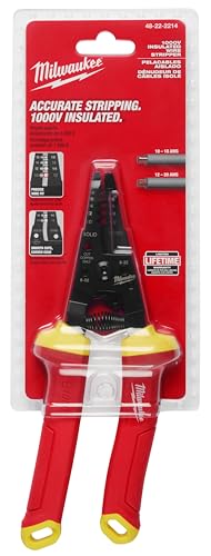 Milwaukee Alicate Desencapador E Cortador De Fio Isolado 1000V 48-22-2214