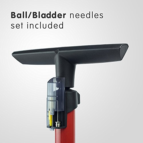 Selle Royal Scirocco Bike Floor Pump with Over, Medium, Black - Thumbnail 4