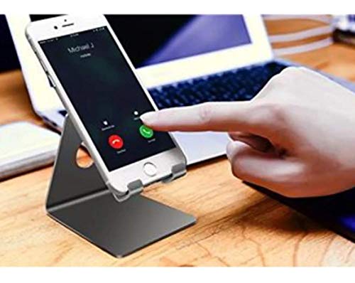 Suporte Universal Celular De Mesa - Coron Cinza