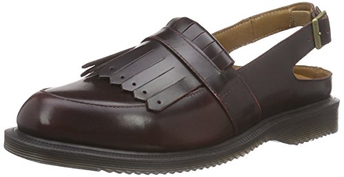Dr. Martens VALENTINE Pol.Smooth CHERRYRED, Damen Slingback Sandalen, Rot (Cherry Red), 40 EU (6.5 Damen UK)