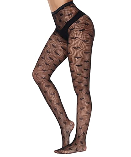Image of Womens Fishnet Snake Tights Patterned Pantyhose High Waist Stockings