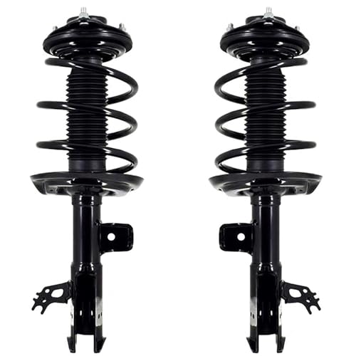 Image of Detroit Axle - 4pc Front Struts Kit for Toyota 2019-2022 Avalon 2018-2023 Camry, 2 Struts with Coil Spring Assembly 2 Lower Control Arms with Ball Joints Replacement Suspension Kit