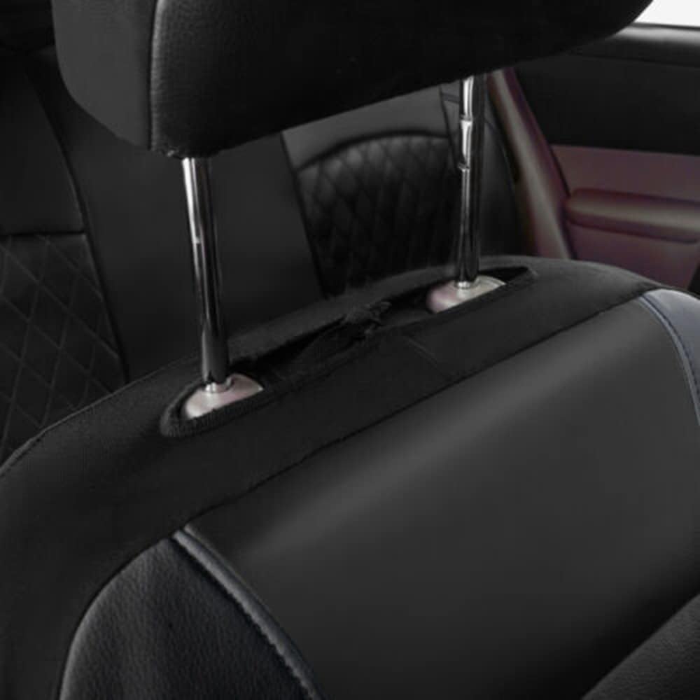 Housse Siege Voiture, pour Citroen Nemo Estate 2009-2020 Protecteur Siège Interieur Imperméable Résistant À l'usure Respirantes Antidérapantes Sièges Avan,D