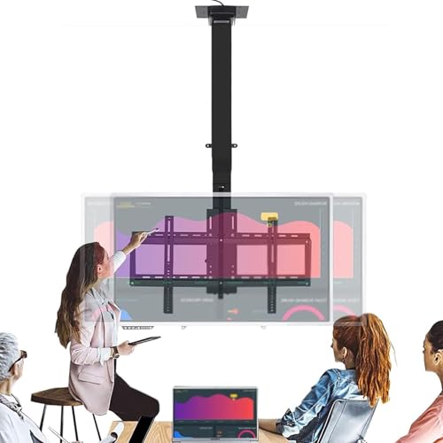 Soporte para TV   Soporte De TV Motorizado, Elevador De TV Eléctrico Telescópico, Soporte De Televisores De 26 70 Pulgadas, con Control Remoto Y Diseño De Control De Interruptor