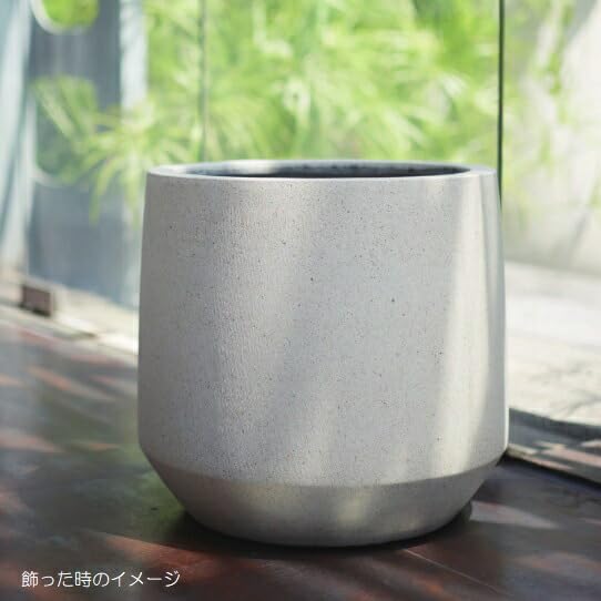 Amazon.co.jp: 花・観葉植物用ポット ファイバーストーン パボ ミドル