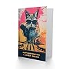 Artery8 Happy Birthday to a Lovely Sibling Grunge DJ Cat Lover Vinyl Decks Records Music Non Binary Gender Neutral Card #1