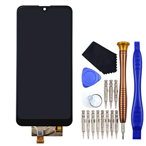 Nero K12 Prime Visualizza Lo Schermo LCD del digitalizzatore Sostituzione Compatibile con LG Q60 LMX525BAW LMX525EAW LM-X525