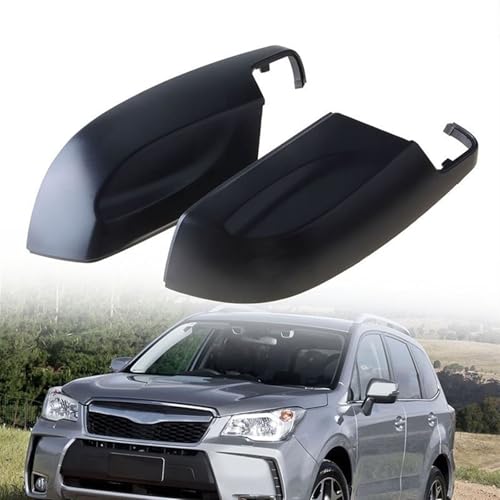 Coque de rétroviseur extérieur pour voiture Subaru Forester Legacy noir mat - 2