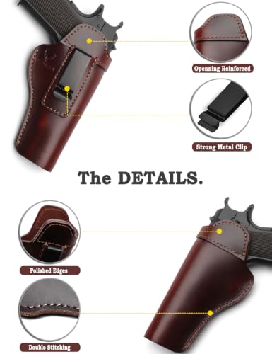 Cranssy 1911 IWB Leather Holster