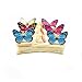 Set of 100 Butterfly Cake & Cupcake Toppers Food Decoration 4 Colour