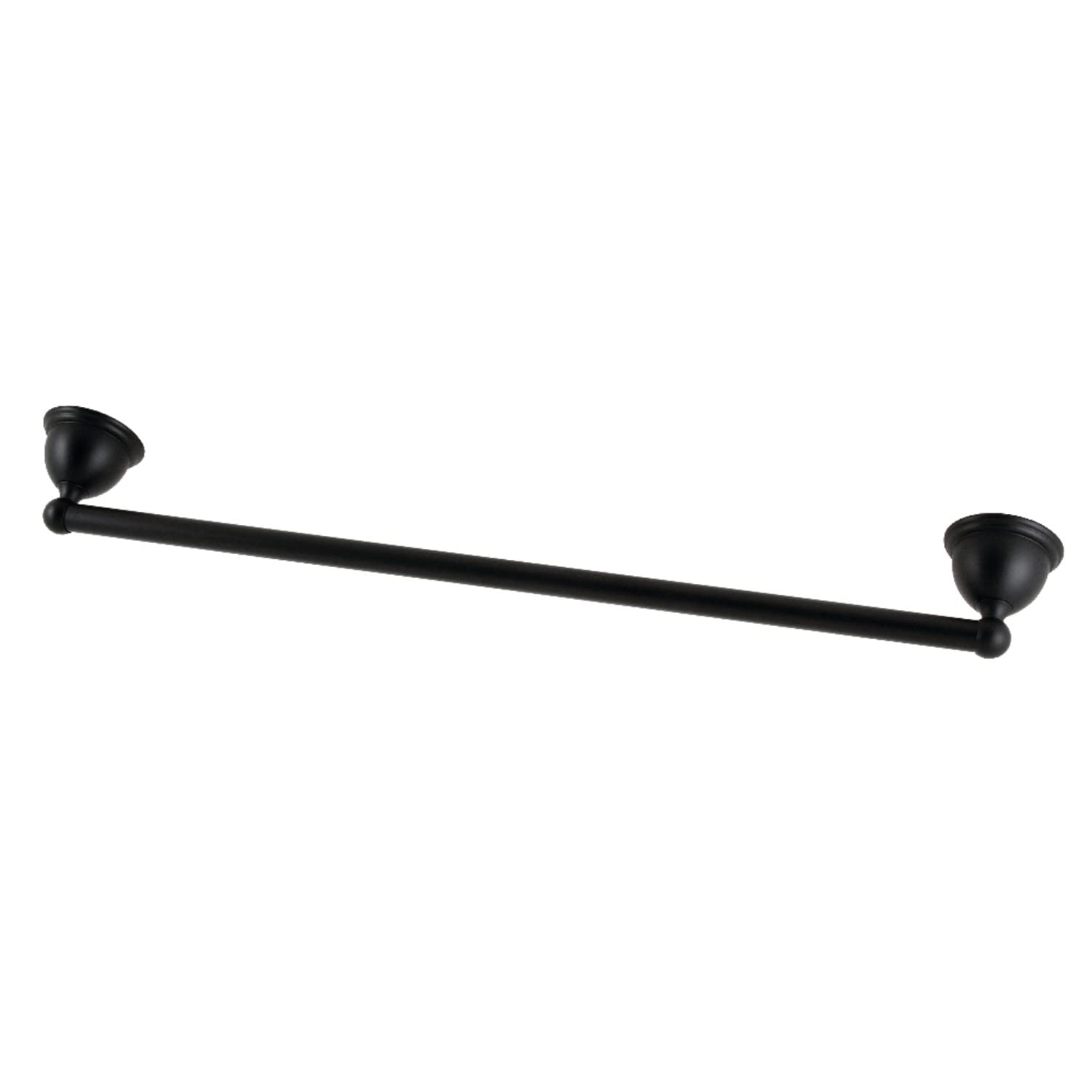 Barre porte-serviettes Restoration 61 cm en finition noir mat