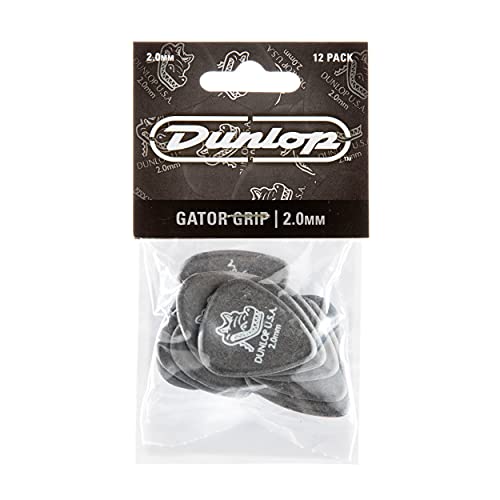 Dunlop 417P200 Médiators Gator Housse Etui Grip 2,00mm sachet de 12 - Les Beatles, Paul McCartney, John Lennon, RIngo Starr, George Harrison Dunlop 417P200 Médiators Gator Housse Etui Grip 2,00mm sachet de 12 – Image 5