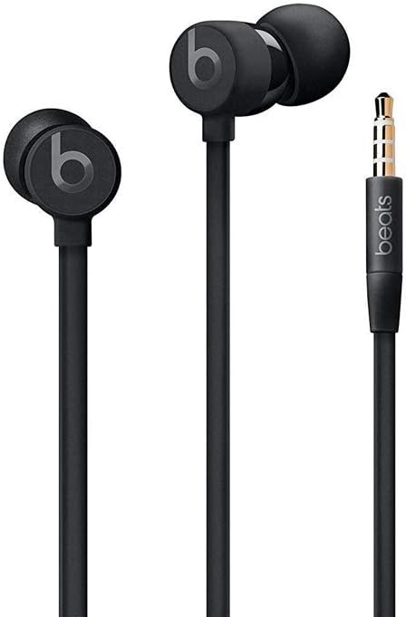 urBeats Wired Earphones with 3.5mm Plug - Tangle Free Cable, Magnetic Earbuds, Built in Mic and Controls - Black