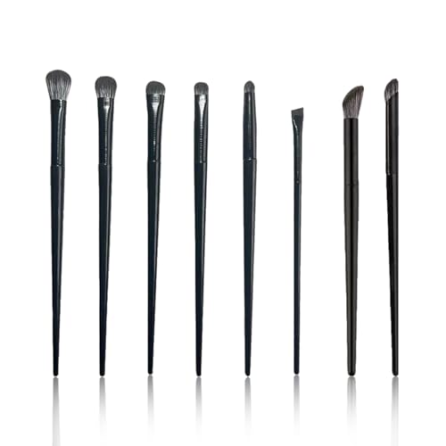Pinceaux Maquillages Yeux,Pinceaux Maquillage,Ensemble De 8 Pinceaux à PaupièRes Professionnels,Doux Et Sans RéSidus,Parfaits Pour Un Maquillage Des Yeux DéLicat
