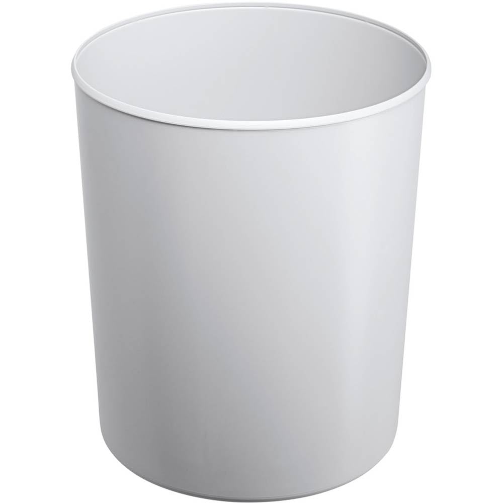HAN 1818-S-11, Safety waste bin flame-retardant. With ALUMINIUM insert, fire-resistant, safe, elegant, premium quality, 20 litres, light-grey