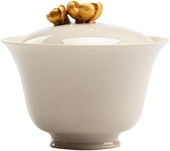 Ceramic Teacup Handmade Azure Glaze Tea Bowl Chinese Set