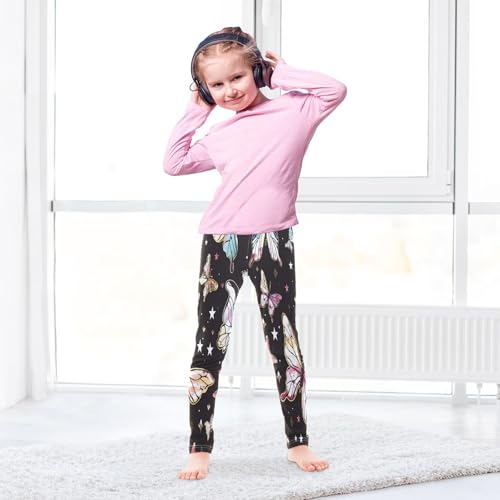 Toddler Girls Leggings Printed Yoga Pants Leggings Star Butterfly for Kids4