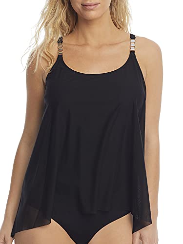 Coco Reef Current Bra Sized Mesh Layer Underwire Tankini Swim Top Γ’β¬β Black, 38DD Coco Reef Current Bra Sized Mesh Layer Underwire Tankini Swim Top Γ’β¬β Black, 38DD