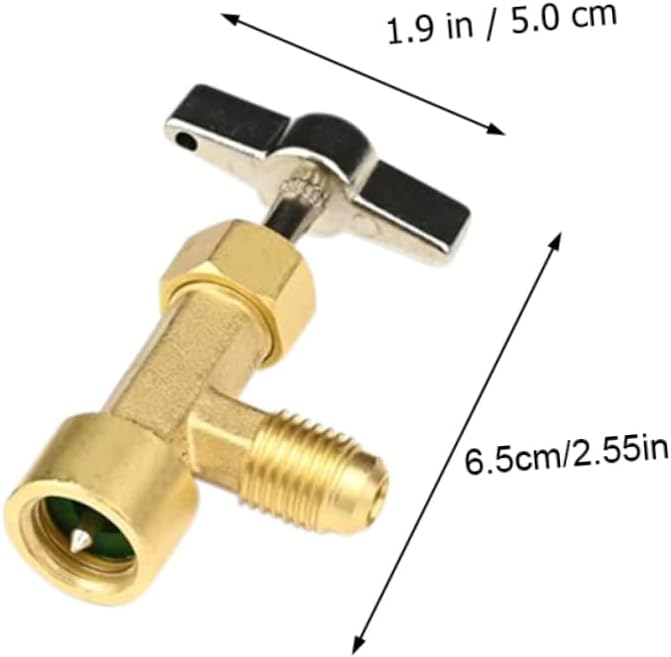 1 Set R134a Can Opener Tool Self-Sealing Can Tap Valve Core Removal for R-134a
