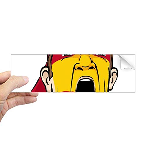 Máscara de maquillaje facial con bandera de España para evitar errores de diseño