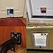 CEESC Cat Doors, Magnetic Pet Door with Rotary 4 Way Lock for...