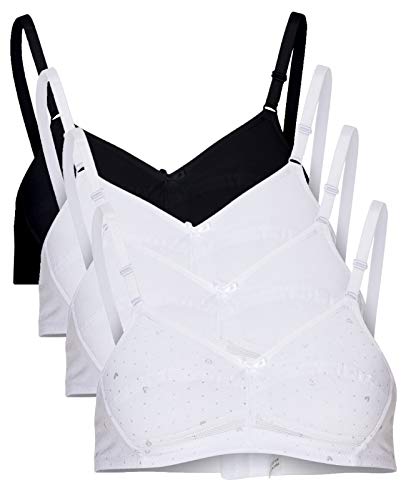 B2body cotton girls training bras – adjustable wirele…