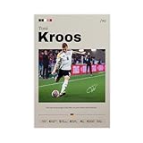 Toni Kroos 1 (2) Leinwand-Poster, Schlafzimmer-Dekoration, 
