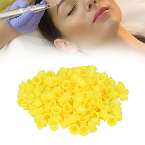 Copos de pigmento microblading, descartáveis ​​higiênicos Copos de pigmento de tatuagem de plástico