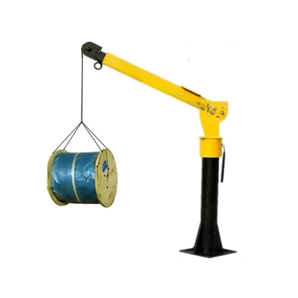Wciągarka na kable elektryczne Mały dźwig montowany na ciężarówce ze sterowaniem układem hydraulicznym 500 kg 8 metrów Wciągnik elektryczny(B)