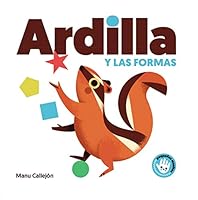 Ardilla y las formas 8448852923 Book Cover
