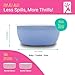 Elk and Friends Stainless Steel Bowls with Silicone Sleeve for Babies & Toddlers | Lids Included | Stay Put Suction | Cereal & Snack Bowls | 4 Pack