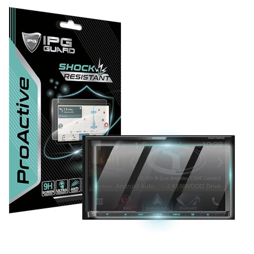 Protector pantalla digital Kenwood DNX775RVS cristal templado 9H ultra sensible